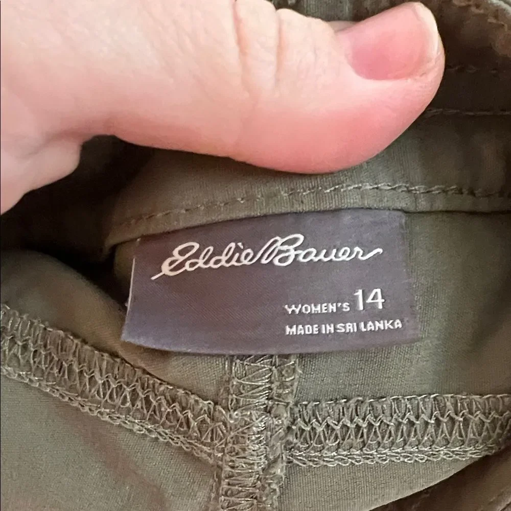 Women’s Eddie Bauer Olive Green Shorts